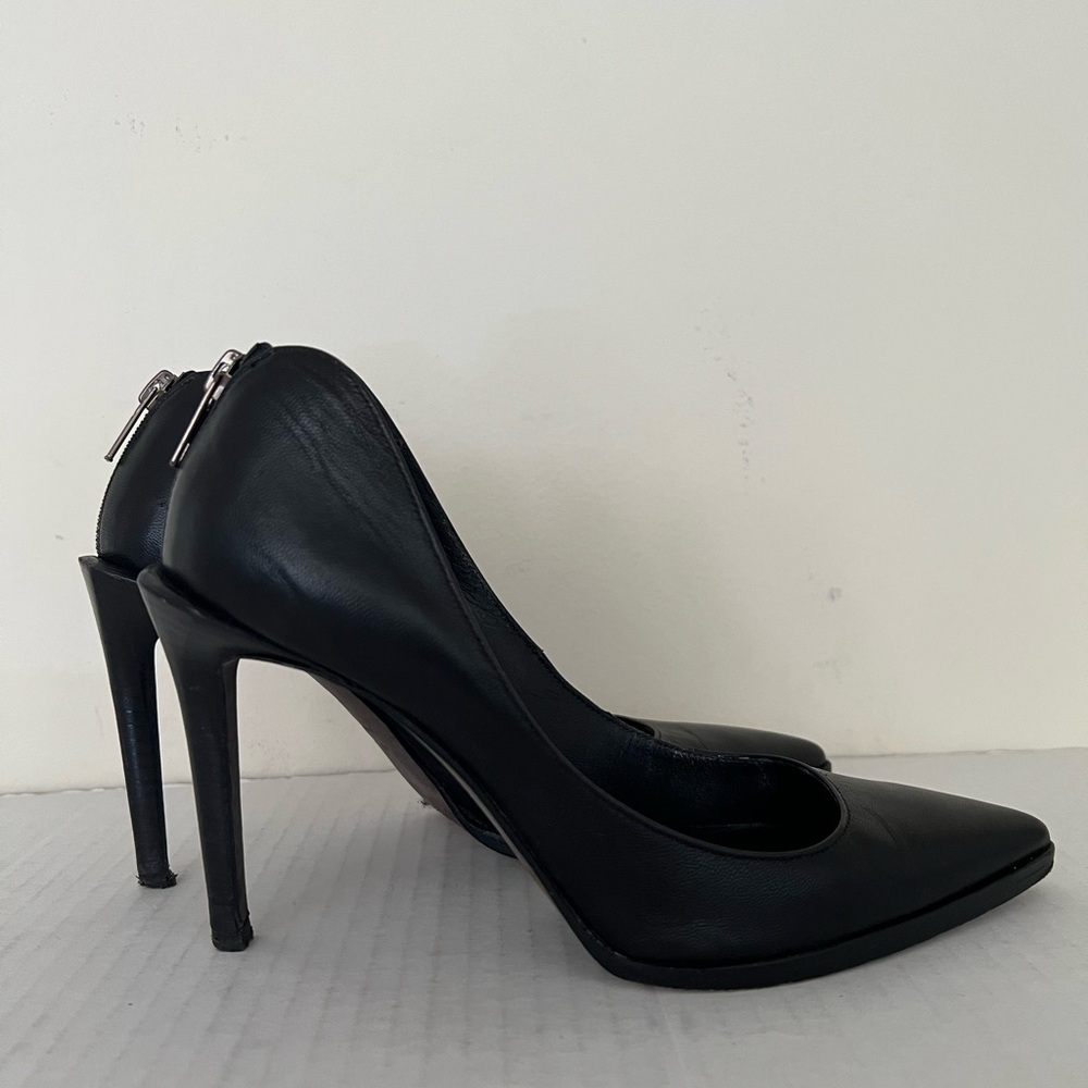 Helmet Lang Sediment Stiletto Pumps